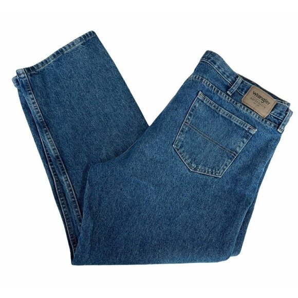 Wrangler Other - Wrangler Authentics Men's Sz 46 x  30 Classic Relaxed Fit Jeans Stonewashed